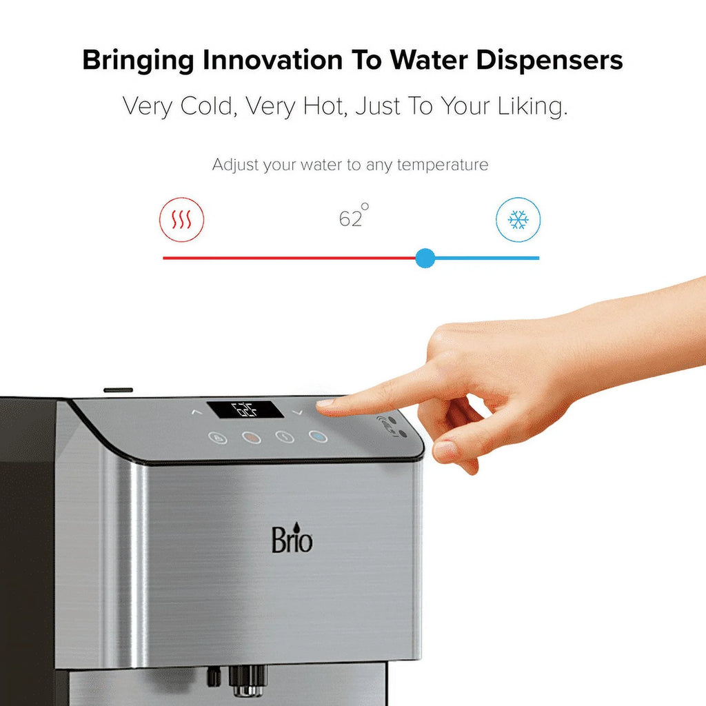 Touchless 3-Stage Bottless Water Cooler Stainless Steel E844406
