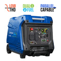 Gas Powered Portable Inverter Generator with Electric Start H7928