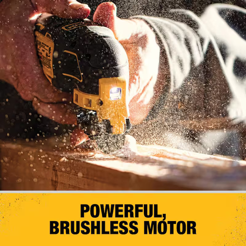 Cordless Brushless Oscillating Multi Tool with 2.0Ah Battery and Charger L807