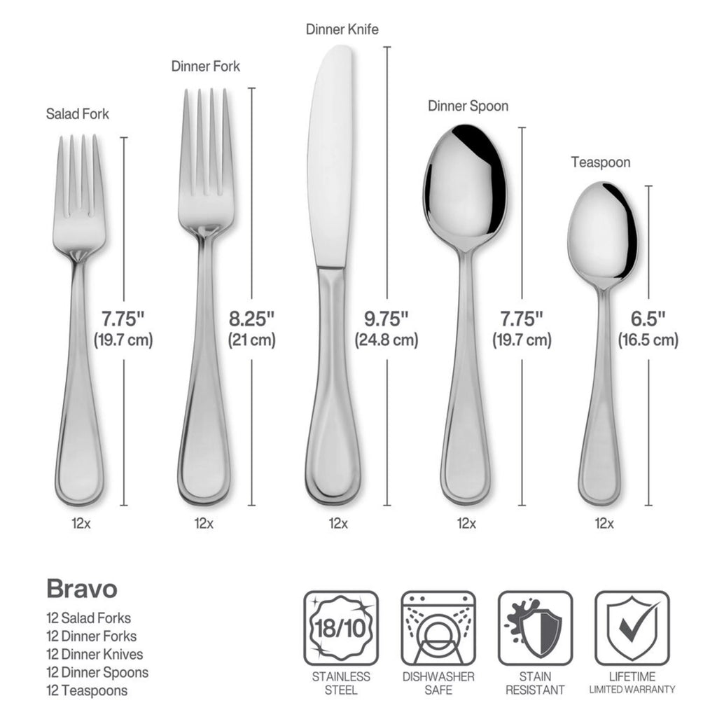 20-piece Stainless Steel Flatware Set K67974