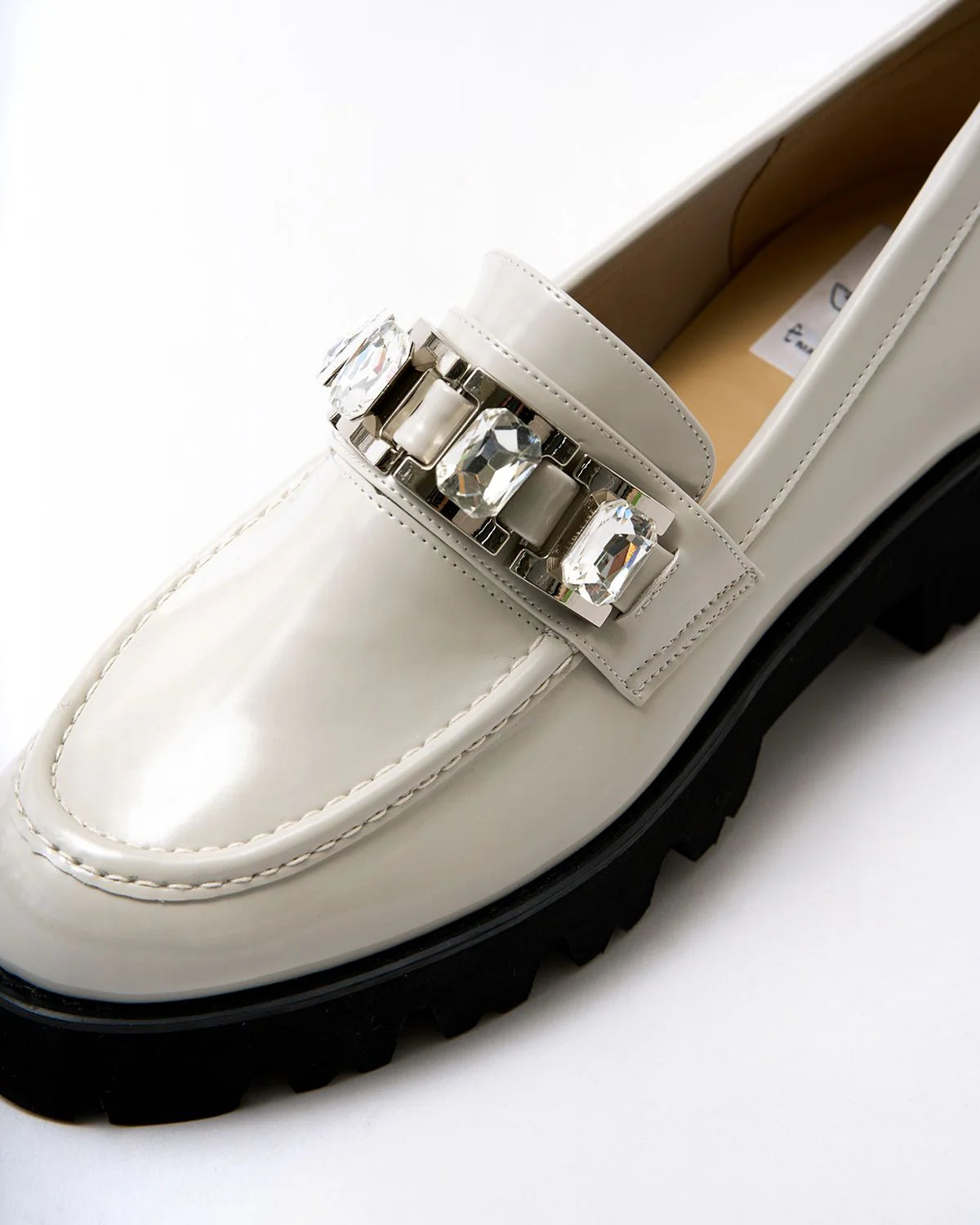 Track Sole Beaded Loafers I37364