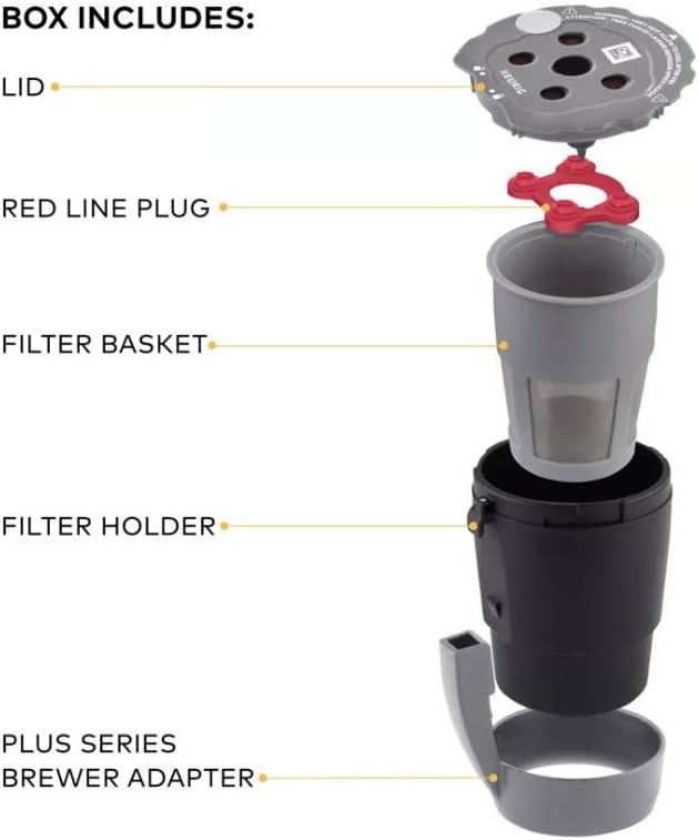 Single Serve K-Cup Pod Coffee Maker (Black) Q65221