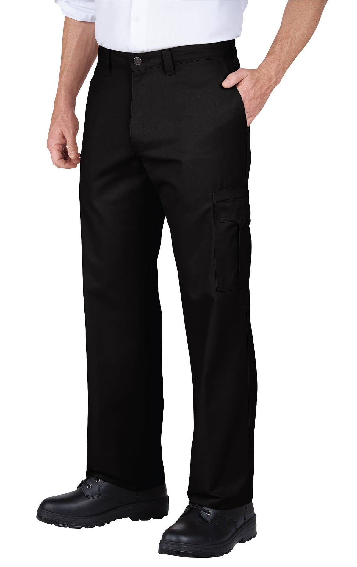 Black Cargo Pant V8422