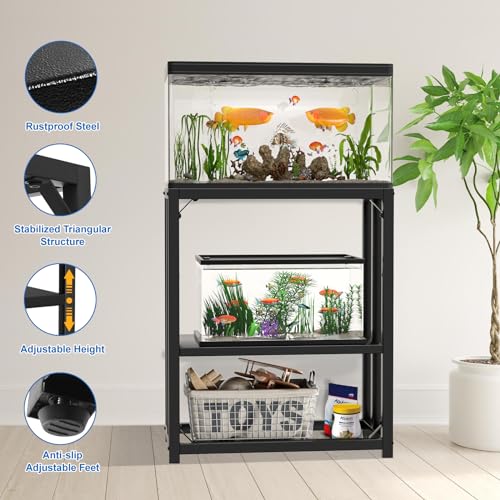 20 Gallon Metal Adjustable Fish Tank Stand I313