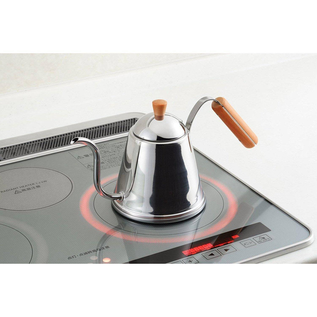 Wooden Handle Drip Pot B447