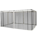 10' x 13' 4-panel Mesh Mosquito Netting Sidewalls with Zippers G69584