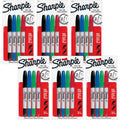 24 / Bag Permanent Markers, Ultra Fine, Fine Point, 0.3 mm, 1 mm, Red, Green, Blue, Black X101613