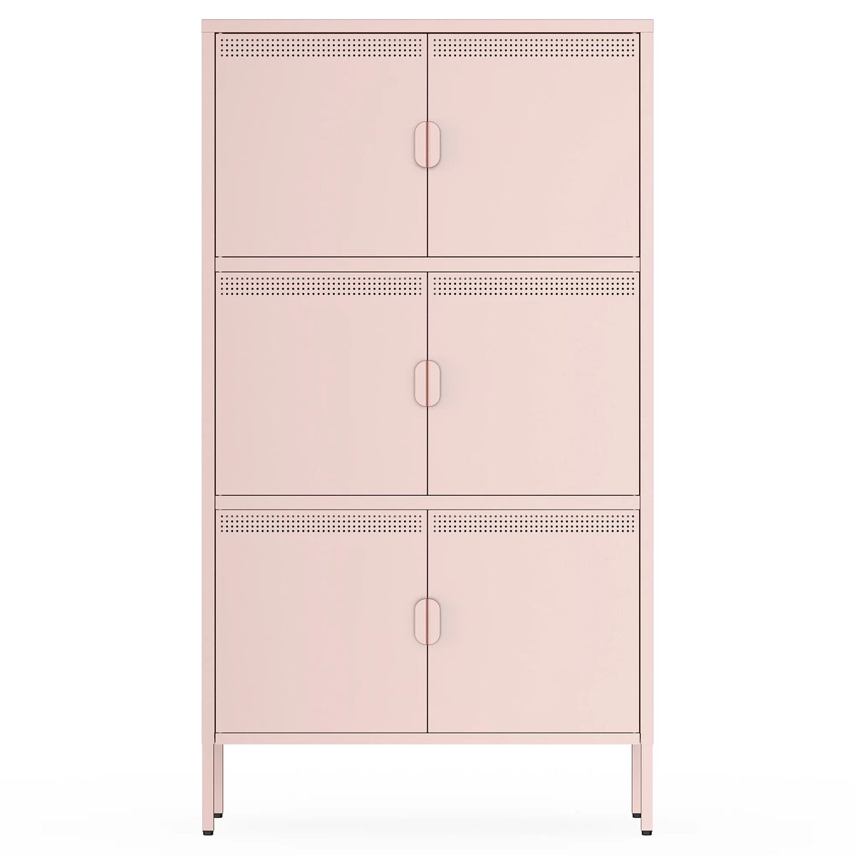 6 Doors Metal Storage Cabinet with Adjustable Shelves T991