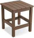 Black Polystyrene Outdoor Side Table Q41855