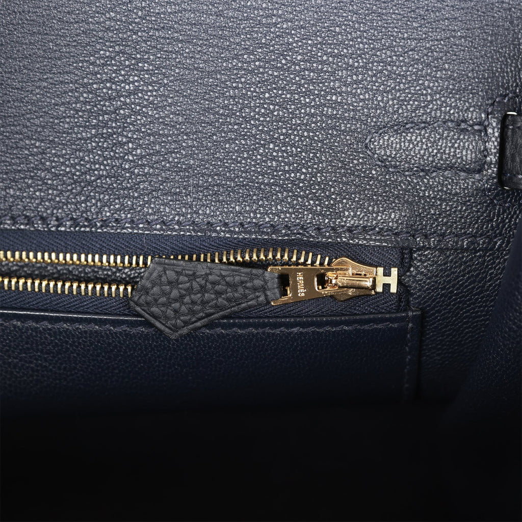 Birkin 25 Caban Togo Rose Gold Hardware D42057