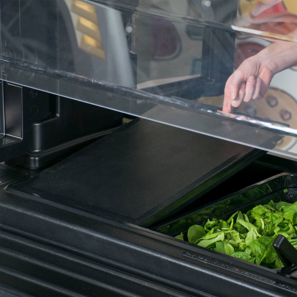 Black Full Size Food Well Cover Q8700