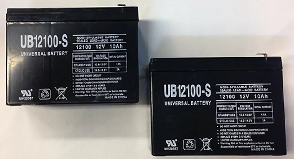 12V 10AH SLA Battery 2 Pack M34171
