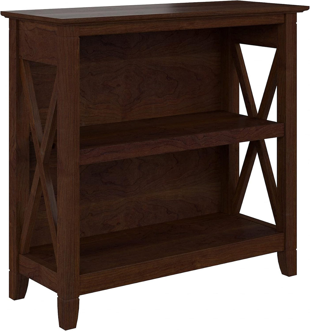 Small 2 Shelf Bookcase, Bing Cherry W98792