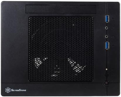 Black Mini-ITX Computer Case with 2x USB 3.0 Front Ports N908