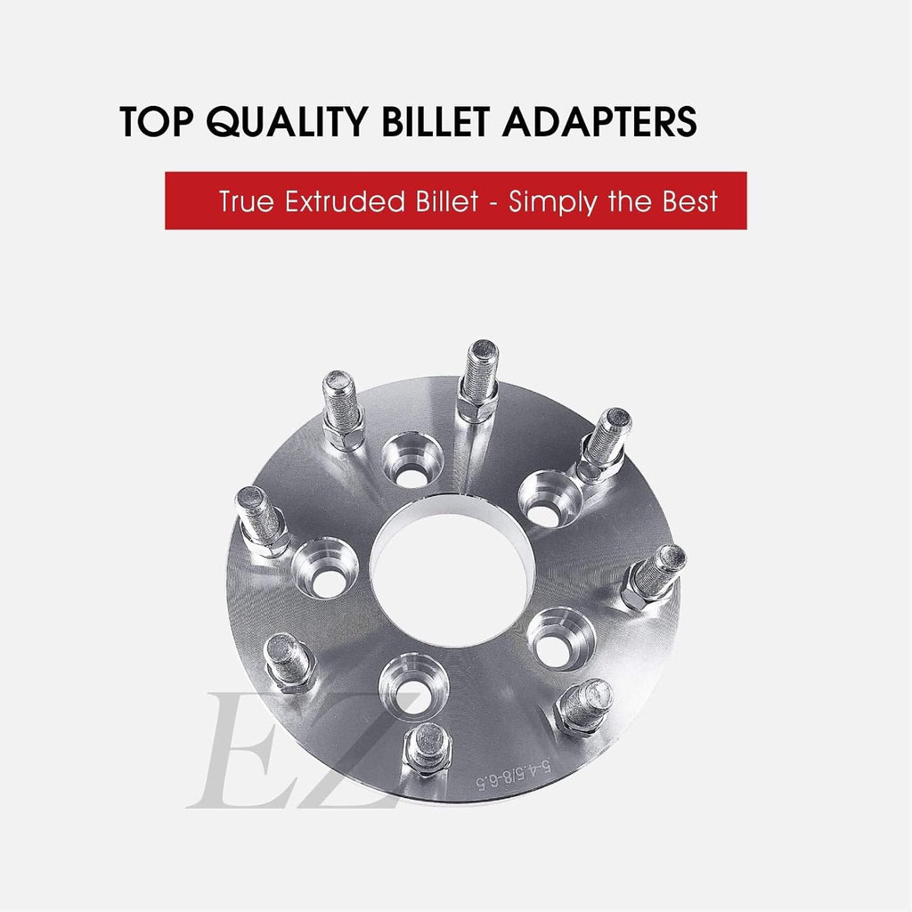 2 Wheel Adapters 5x4.5 to 8x6.5 Thickness 1 Inch N144875