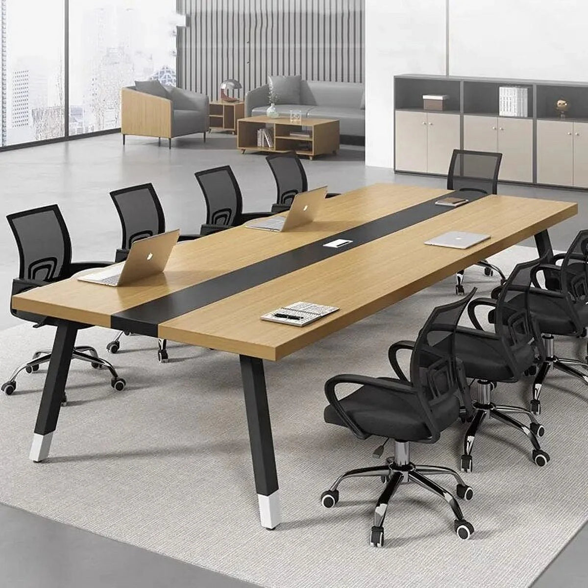 Modern Office Desk with Drawers F97929