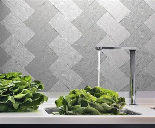 Peel and Stick Tile Backsplash (3x6 inch Chip Size Pack of 40) Y10438