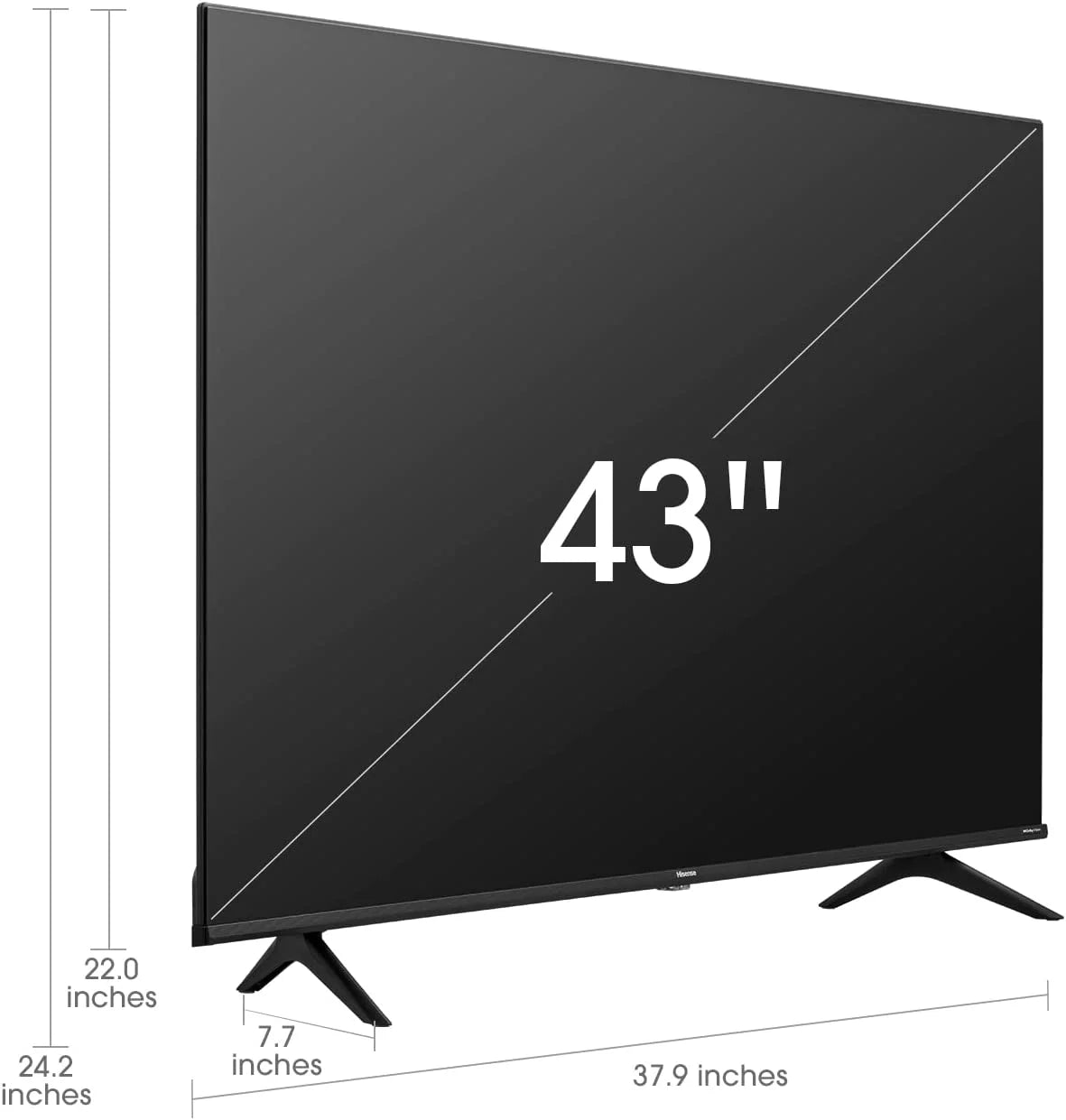 43-Inch 4K UHD Google Smart TV W6244
