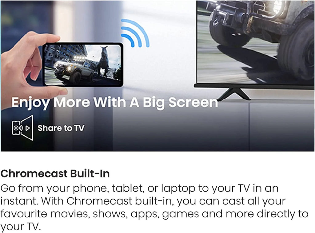 43-Inch 4K UHD Google Smart TV W6244