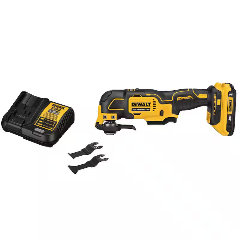 Cordless Brushless Oscillating Multi Tool with 2.0Ah Battery and Charger L807