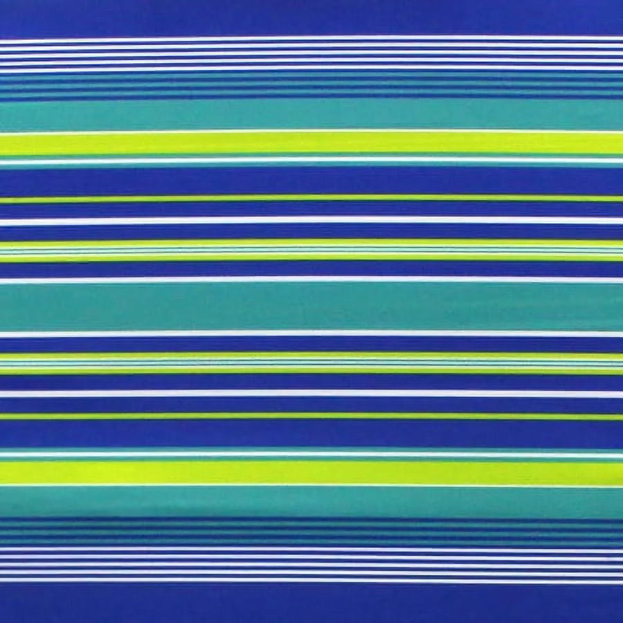 2-Pack Lay-Flat Backpack Chair Blue & Green Stripe Q6831