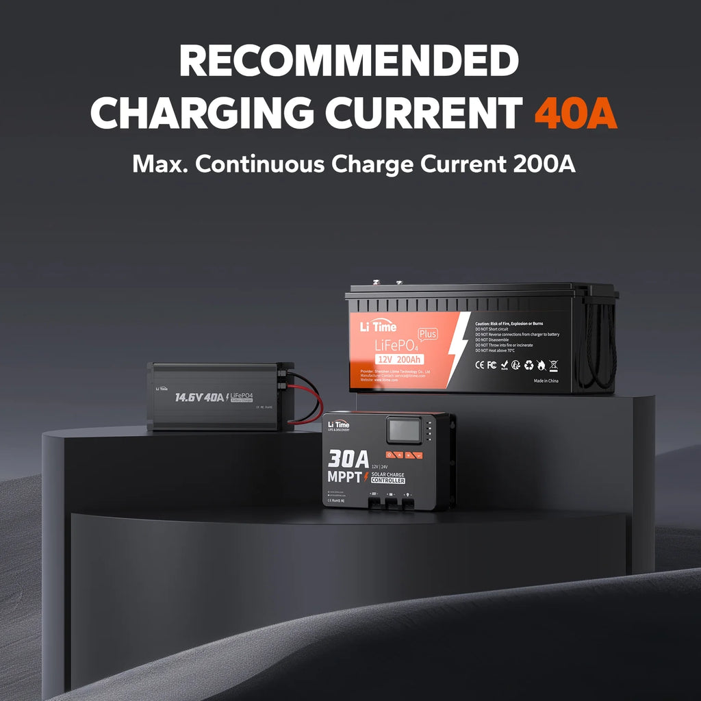 12V 200Ah Lithium LiFePO4 Battery D7652