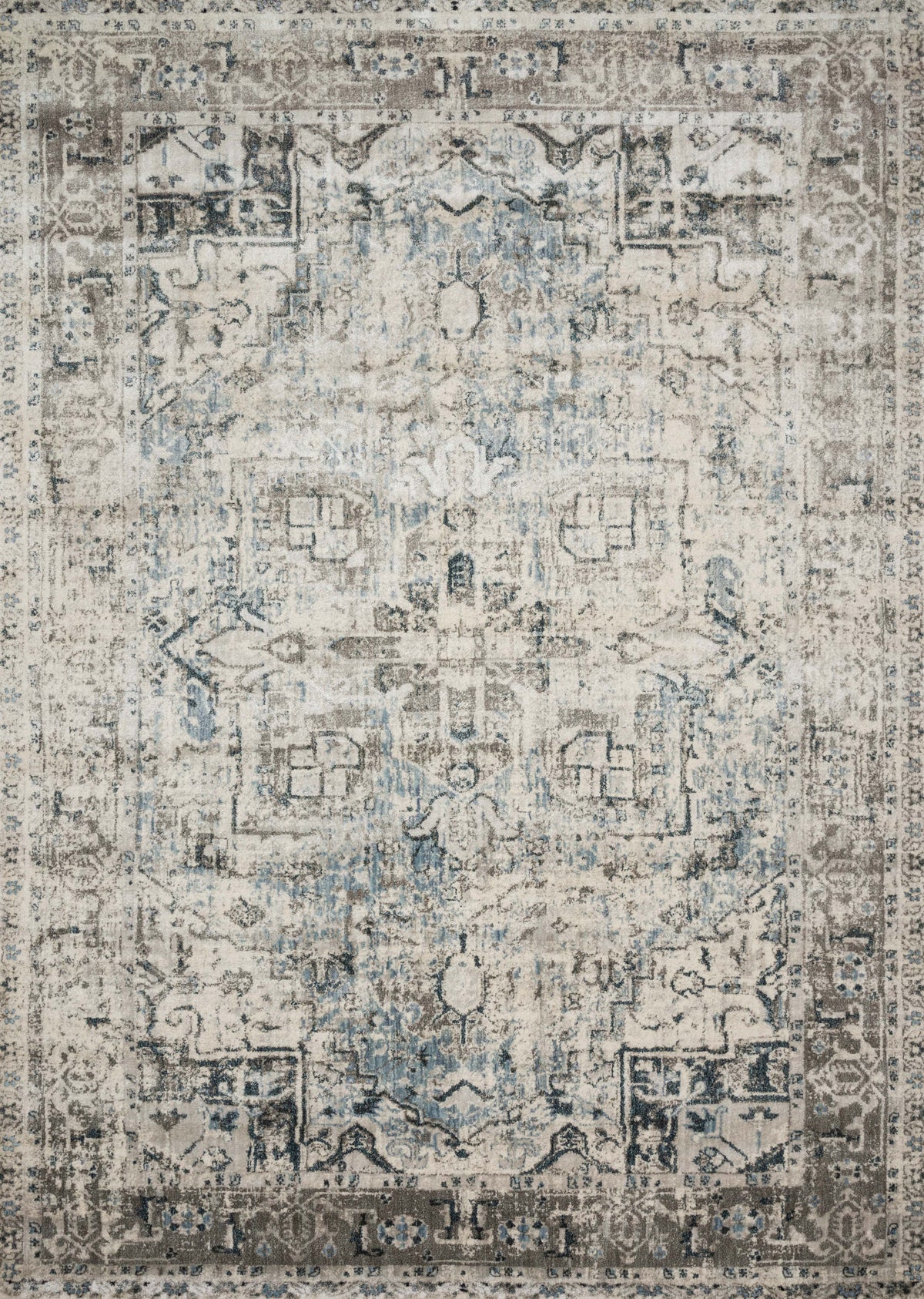 Blue Slate 7'10 x 10'10 Rug H201715