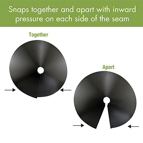 Black 18-Inch Squirrel Baffle L6888