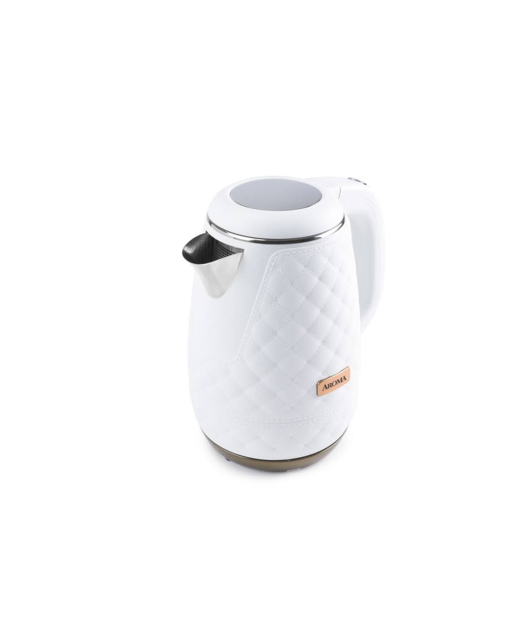 White 1.2L Stainless Steel Electric Water Kettle E980
