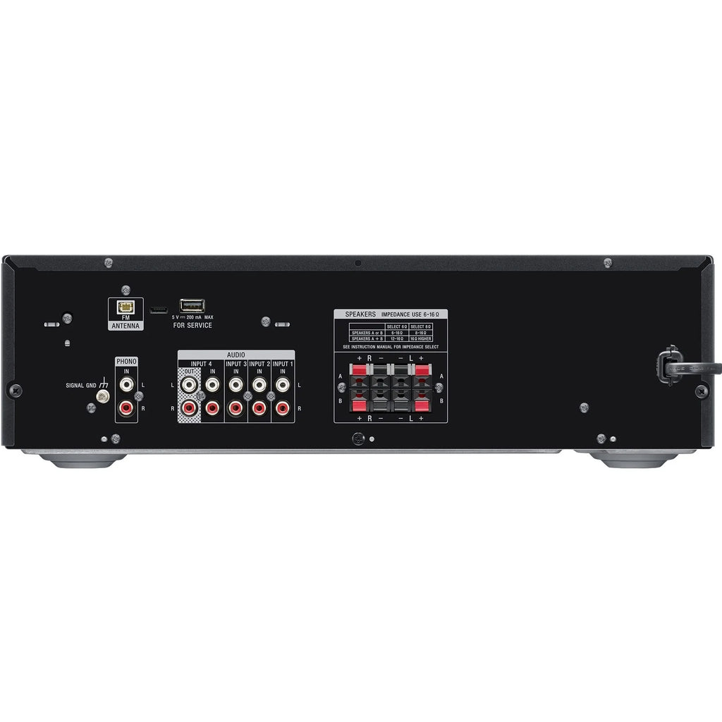 Stereo Receiver with Phono Input and Bluetooth Connectivity G5691