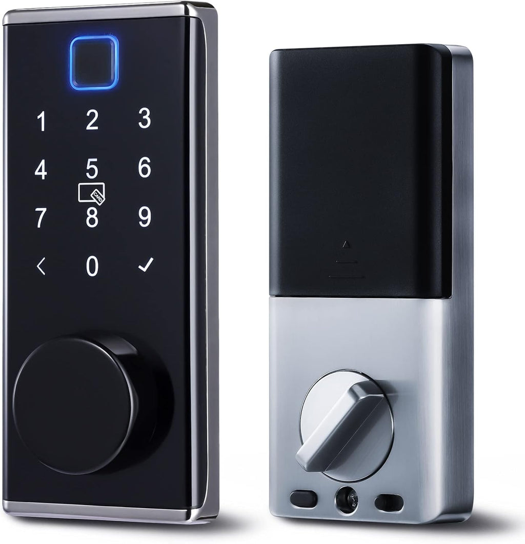 Smart Lock with Fingerprint Scanner and Keypad P332