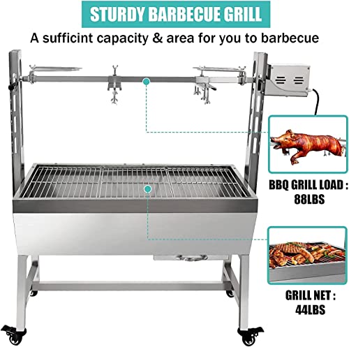 Stainless Steel Rotisserie Grill A55680