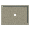 32-in x 48-in Center Drain Fiberglass Plastic Composite Shower Base Y8829