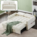 3 in 1 Velvet Sleeper Loveseat with Pull Out Bed P778487