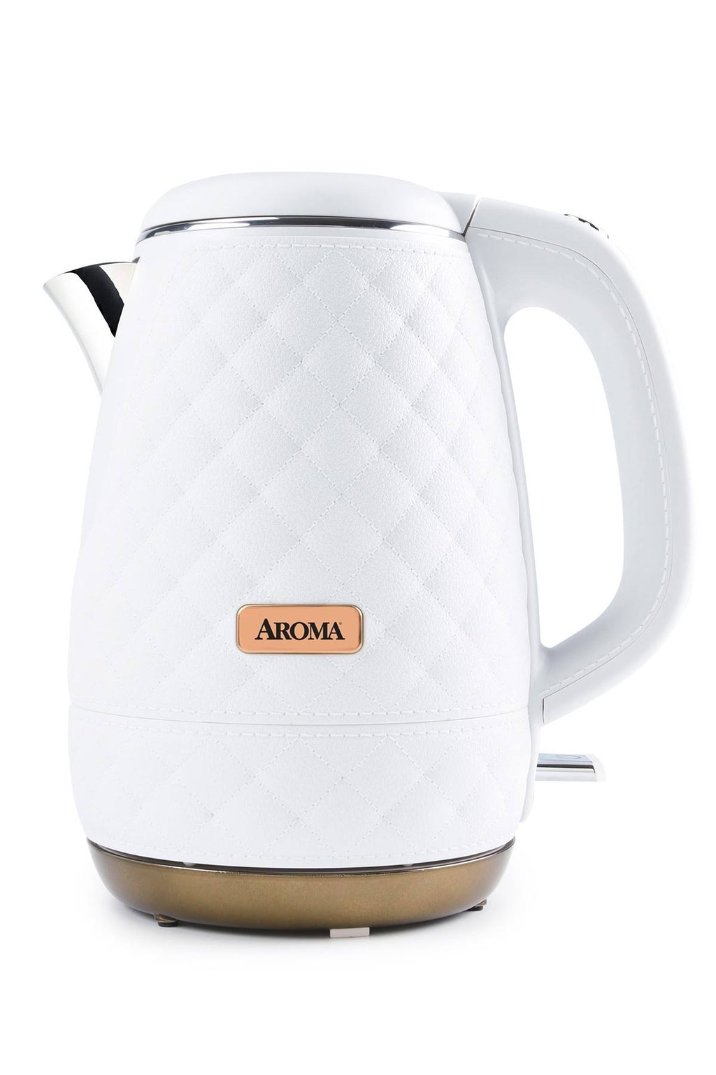 White 1.2L Stainless Steel Electric Water Kettle E980