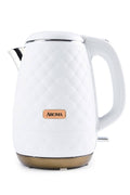 White 1.2L Stainless Steel Electric Water Kettle E980