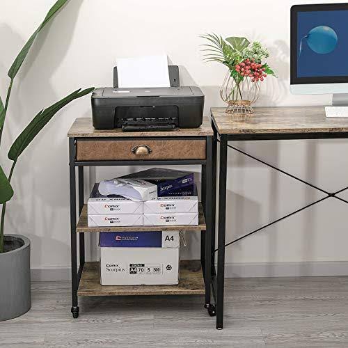 3 Tier Printer Stand with Storage Drawer I900090