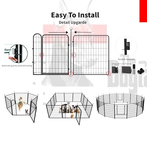 Heavy Duty Dog Playpen 36'' High 12 Panels S921