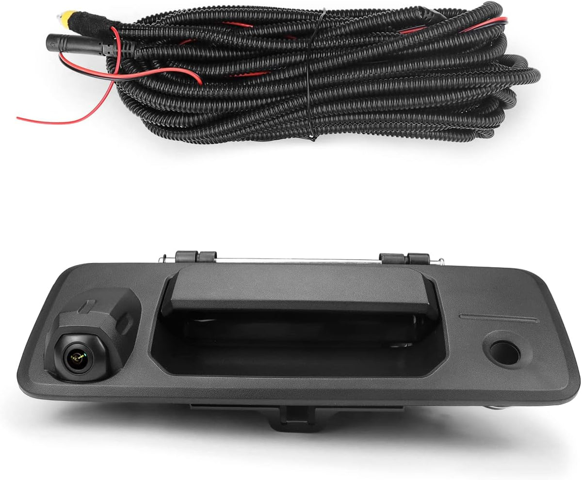Black Rear Tailgate Handle Backup Camera D7221