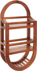 Teak Shower Caddie Storage Organizer, 24" C8501