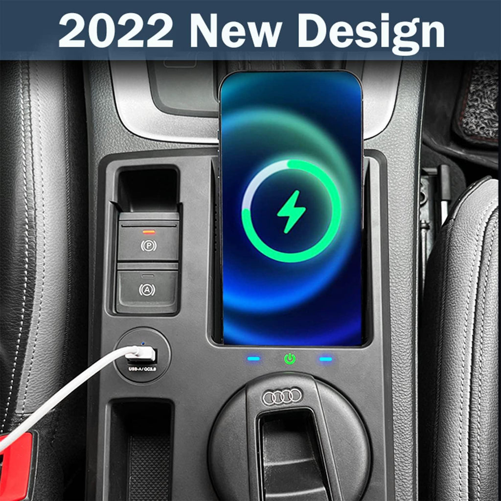 Wireless Charging Pad Center Console Organizer T33117