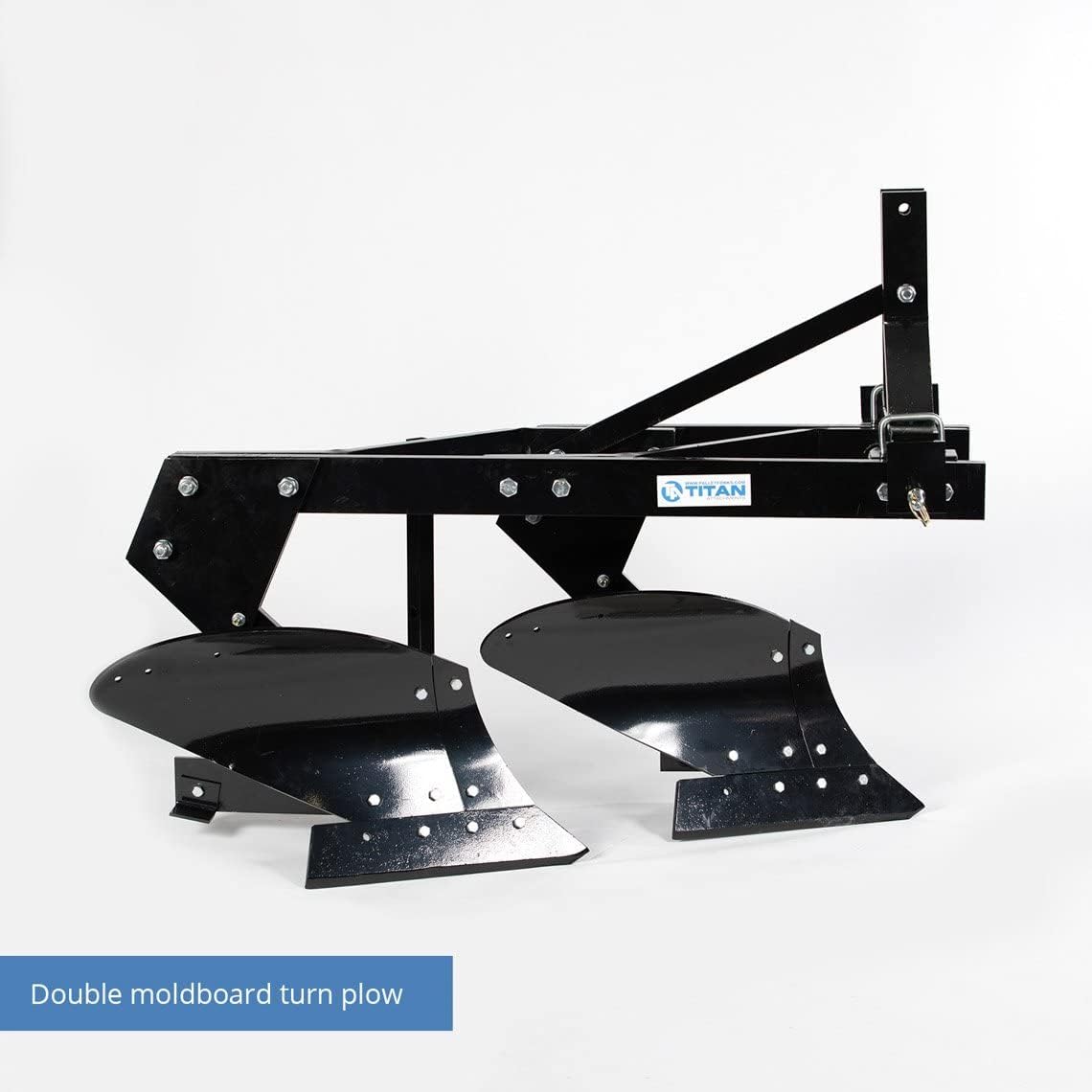 18-in Double Bottom Moldboard Turn Plow, Category 1, 3-Point Hitch W257