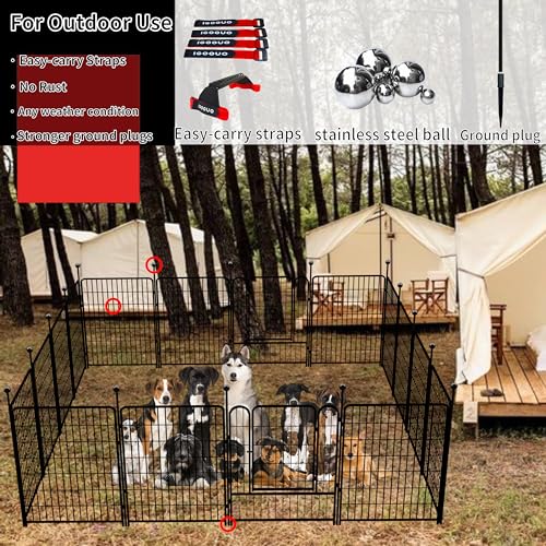 Heavy Duty Dog Playpen 36'' High 12 Panels S921