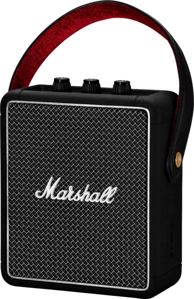 Portable Bluetooth Speaker Black Brass O155