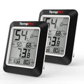Black 2 Pack Indoor Thermometer Humidity Sensor N661