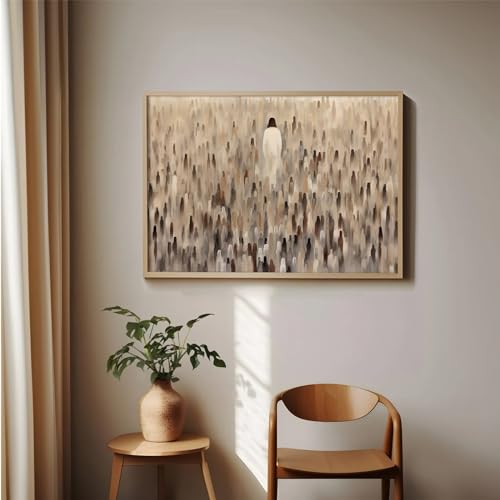Set of One Christian Scripture Canvas Wall Art 24x36 Inch Unframed K526