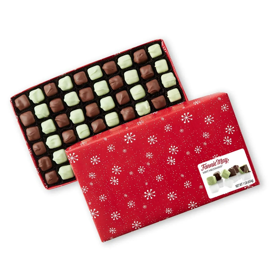 Milk Chocolate And Pastel Candy With A Mint Chocolate Center, 1 Lb N1674