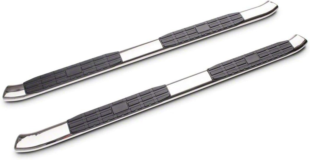 Stainless Steel 5-Inch Oval Bent End Side Step Bars Z72914
