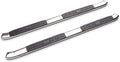 Stainless Steel 5-Inch Oval Bent End Side Step Bars Z72914
