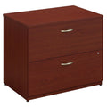 2 Drawer Mahogany Lateral File Cabinet X50273